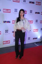 Amyra Dastur  at Hello Art Soiree red carpet in The World Tower, Mumbai on 16th Oct 2014